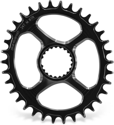 Garbaruk koronka ovalna Shimano XTR M9100 DM 34T czarna