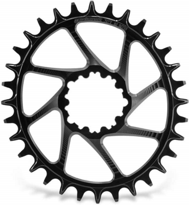 Garbaruk koronka ovalna Sram GXP/DUB DM Boost 32T czarna