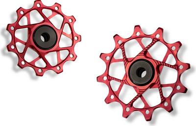 Garbaruk kółka tylnej przerzutki Shimano 11 rz 11T+12T czerwone