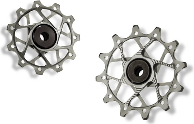 Garbaruk kółka tylnej przerzutki Shimano 11 rz 11T+12T srebrne