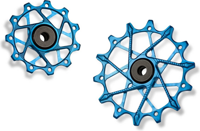 Garbaruk kółka tylnej przerzutki Shimano 11 rz 11T+14T niebieskie