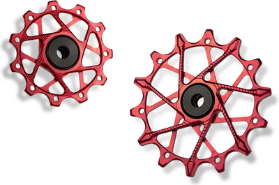 Garbaruk kółka tylnej przerzutki Shimano 11 rz 11T+14T czerwone