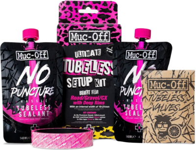 Muc-Off zestaw Ultimate Tubeless Setup Kit Road/Gravel/CX 44mm