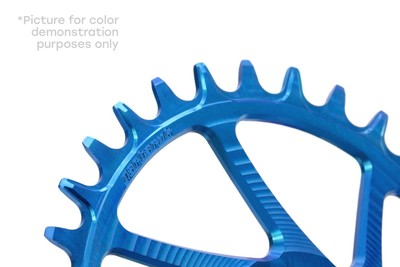 Garbaruk koronka ovalna THM Clavicula M3 DM 36T niebieska