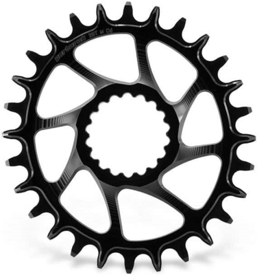 Garbaruk koronka ovalna Cannondale Hollowgram Si/Si 2016, SiSl2 DM 28T czarna