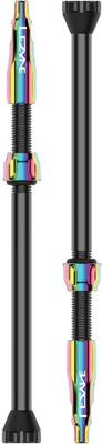 Lezyne wentyle Tubeless 80mm tęczowe