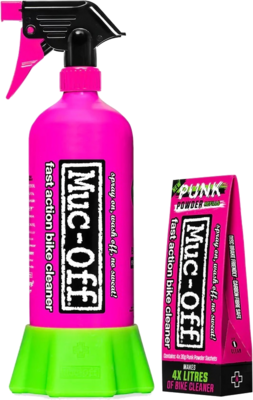 Muc-Off zestaw preparat do czyszczenia Punk Powder 4szt + butelka