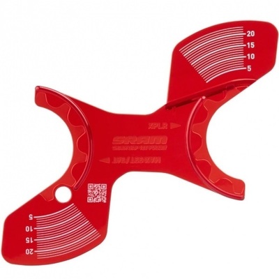 Sram przymiar do regulacji przerzutki AXS 26-44T