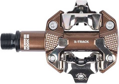 Look pedały Gravel X-Track Gravel Edition brązowe + bloki
