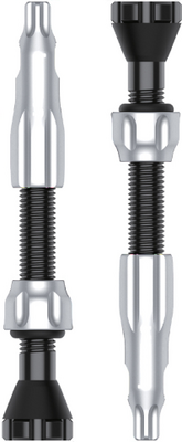 Lezyne wentyle Tubeless 44mm srebrne