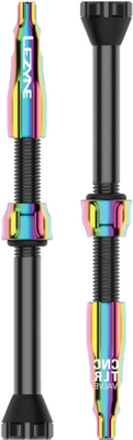 Lezyne wentyle Tubeless 60mm tęczowe