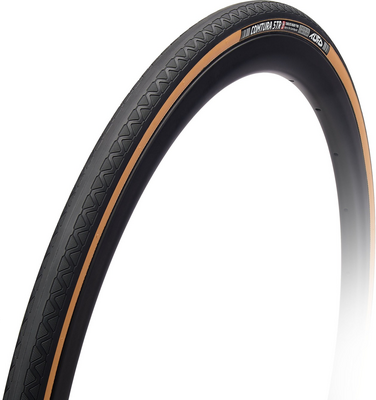 TUFO opona Comtura 5TR Tubeless 25x700 czarno-beżowa