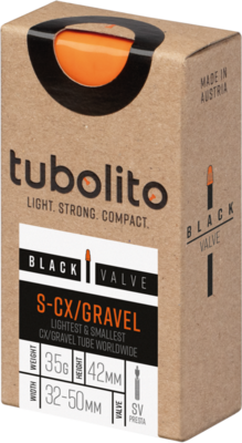 Tubolito dętka S-Tubo CX/Gravel 32/50x650/700 SV42 czarne