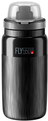 Elite bidon Fly Tex MTB czarno-szary 550ml