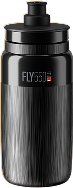 Elite bidon Fly Tex 550ml czarno-szary