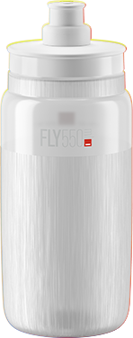 Elite bidon Fly Tex 550ml przezroczysty