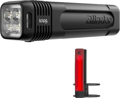 Knog zestaw lampek Blinder Pro 600/Plus 20lm czarne