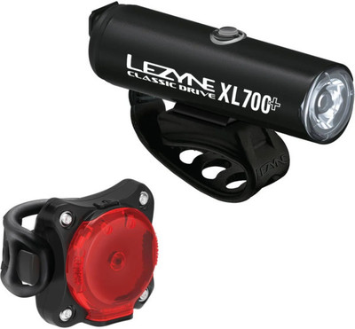 Lezyne zestaw lampek Classic Drive XL 700+ / Zecto Drive 200+