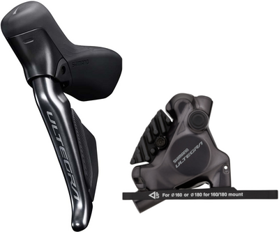 Shimano zestaw Ultegra ST-R8170/BR-R8170 Di2 L05A przód 1000mm