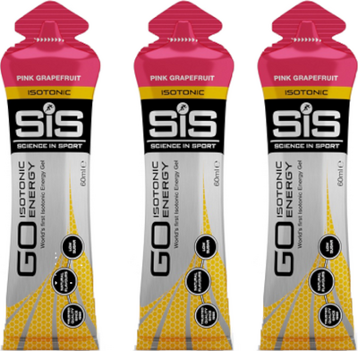 SiS żel Go Isotonic Gel 60ml różowy grejpfrut 3szt
