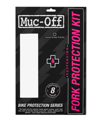 Muc-Off zestaw folii Fork Protection Kit Clear Gloss