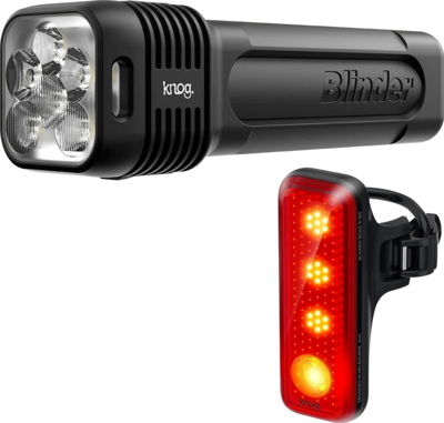 Knog zestaw lampek Blinder Pro 1300/ Blinder Road R150 czarne