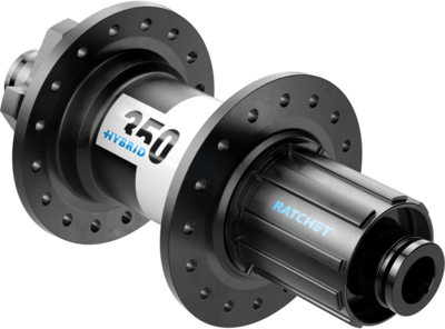 DT Swiss piasta tył 350 HYBRID IS 12/148mm 36H
