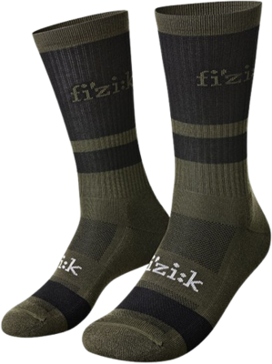 Fizik skarpety Off-Road Cycling Socks Army/Black L 44-47