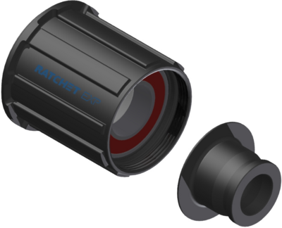 DT Swiss bębenek + adapter MTB Shimano 9/10/11rz (Ratchet EXP) Hybrid 12/142/148mm