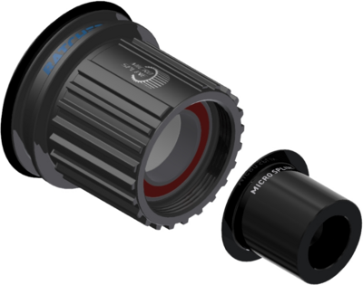 DT Swiss bębenek + adapter MTB Shimano MS (Ratchet LN) 12/142/148 mm