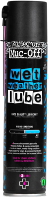 Muc-Off olej do łańcucha Wet Weather Lube Aerosol 400ml
