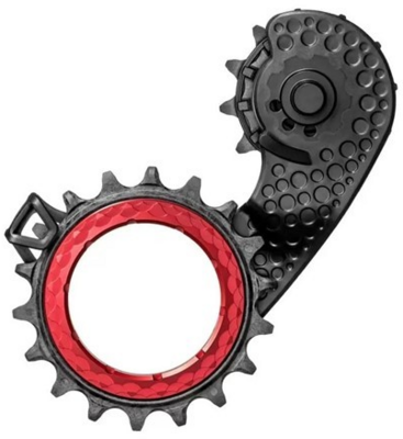 absoluteBlack wózek tylnej przerzutki Shimano Dura Ace 9100 / Ultegra 8000 czerwony