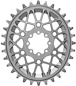 absoluteBlack koronka OVAL SRAM XX/XX SL/X0 DM titanium 30T