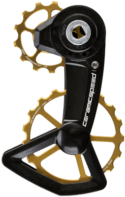 CeramicSpeed wózek OSPW X SRAM AXS XPLR złoty