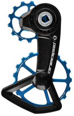 CeramicSpeed wózek OSPW X SRAM AXS XPLR Coated niebieski