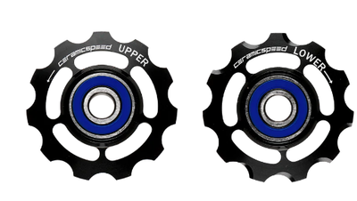 CeramicSpeed kółka przerzutki do SRAM 11rz Czarne