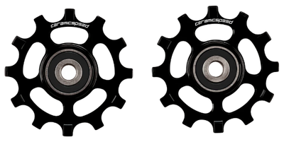CeramicSpeed kółka przerzutki do SRAM 12rz AXS Road Coated Czarne
