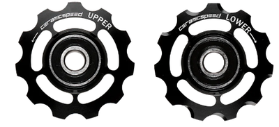 CeramicSpeed kółka przerzutki do Shimano 11rz Road Czarne