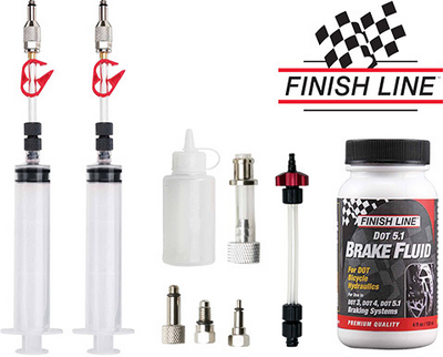 Jagwire zestaw do odpowietrzania hamulca Pro DOT Bleed Kit Finish Line