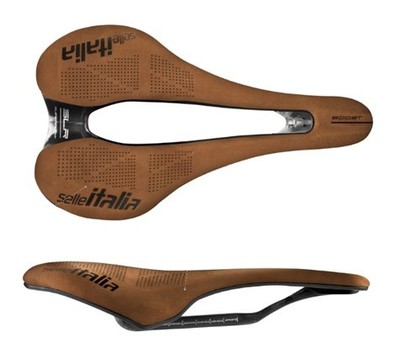 Selle Italia siodło SLR Boost Kit Carbonio SuperFlow S3 brązowe