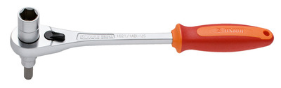 Unior grzechotka dwustronna z nasadką 14mm i imbusem 8mm - 1621/1ABI-US