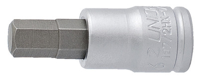 Unior nasadka wkrętakowa 1/4" x 4mm, imbus - 187/2HX