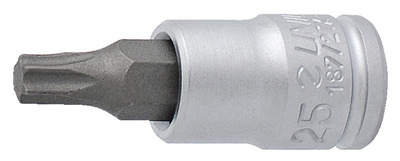 Unior nasadka wkrętakowa 1/4" x 30mm o profilu TX - 187/2TX