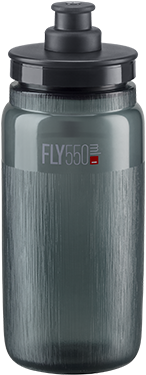 Elite bidon Fly Tex 550ml szaro-czarny