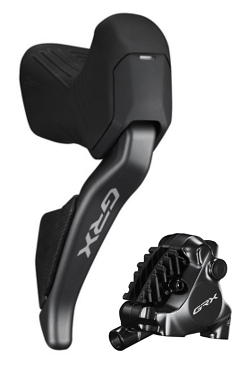 Shimano zestaw GRX ST-RX825/BR-RX820 Di2 L05A tył 1700mm