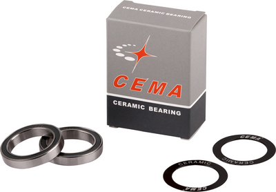 Cema zestaw łożysk do suportu 24-22mm & 24mm ceramiczne