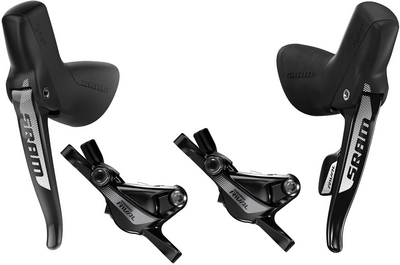 Sram zestaw klamkomanetka + zacisk RIVAL 1/22 HRD 1/11rz PM przód/tył 1000/2000mm OEM
