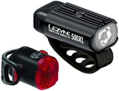 Lezyne zestaw lampek Hecto Drive 500XL / Femto USB-C Drive