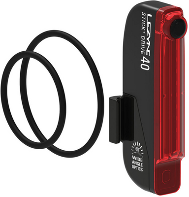 Lezyne lampka Stick+ Drive 40lm tył czarna