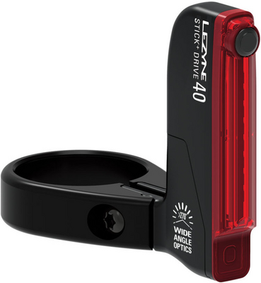 Lezyne lampka Stick+ Drive 40lm tył czarna
